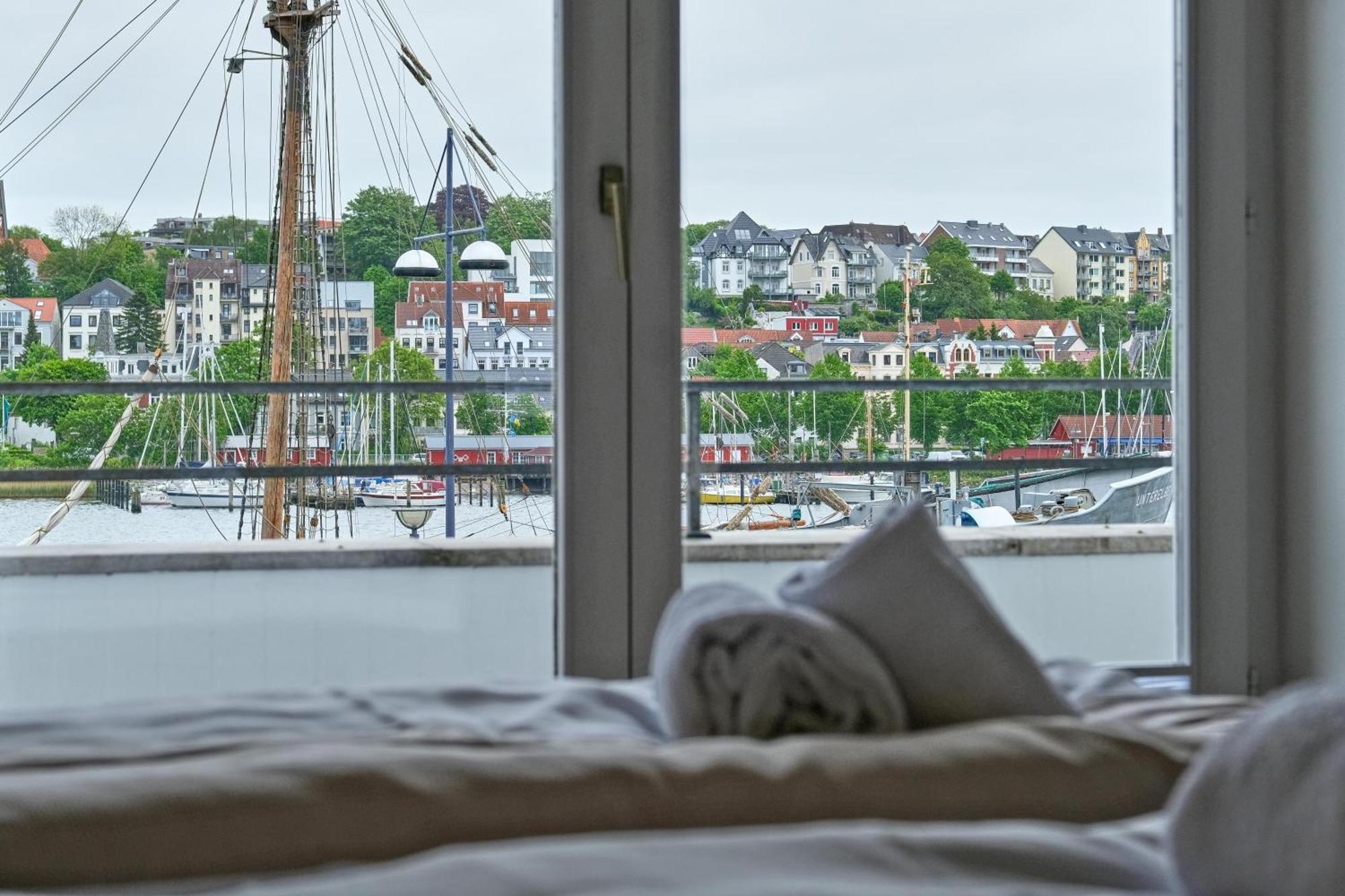 Schiffbruecke Leilighet Flensburg Eksteriør bilde