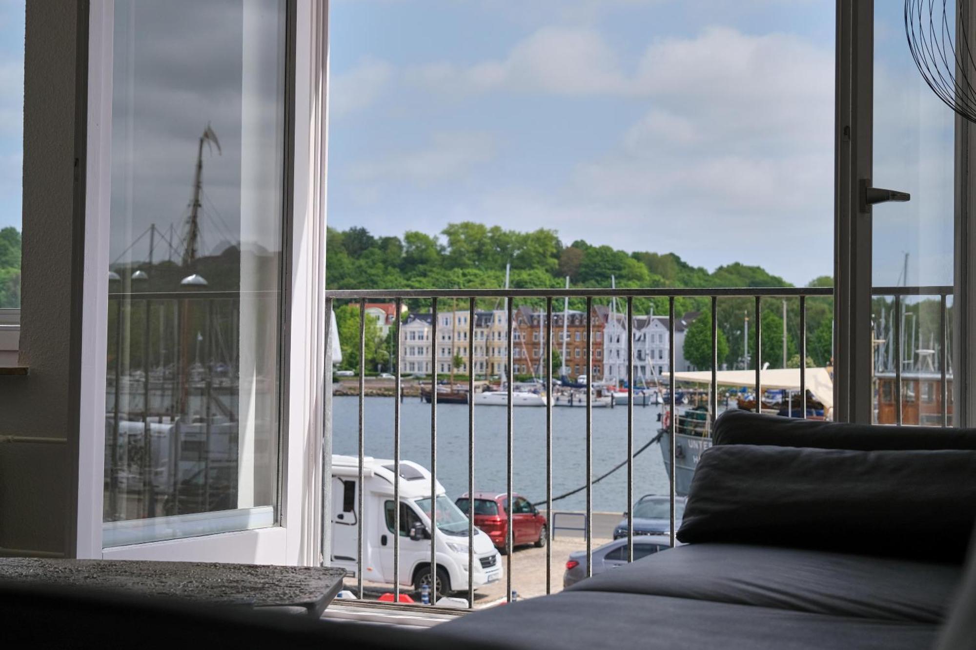 Schiffbruecke Leilighet Flensburg Eksteriør bilde
